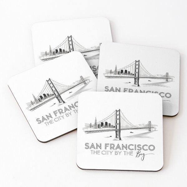 Item preview, San Francisco The City By The Bay designed and sold by FunkyCatDesigns.