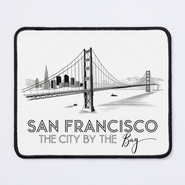 Item preview, San Francisco The City By The Bay designed and sold by FunkyCatDesigns.