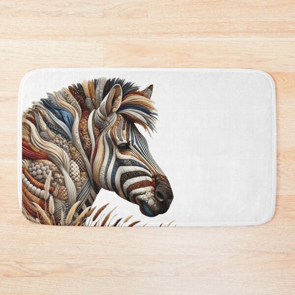 Item preview, Earth-Tone Zebra Art Tee - Intricate Tribal Wildlife Design designed and sold by BlankCanvasHaHa.
