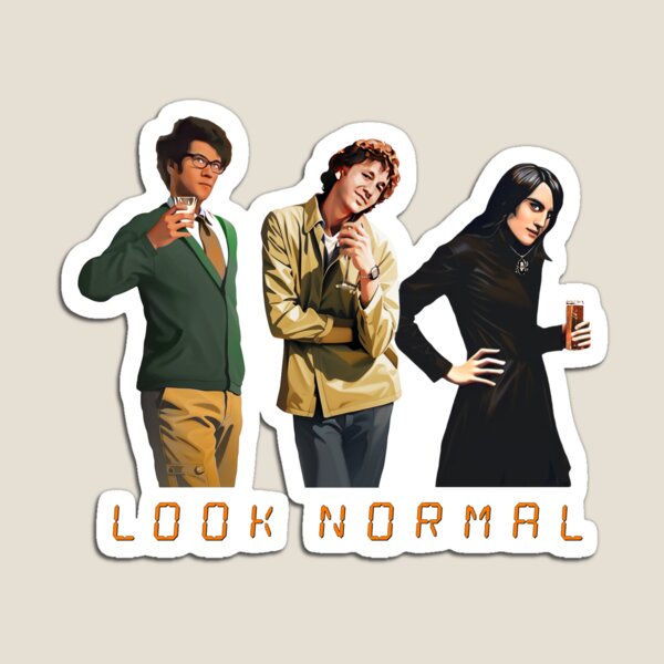 Item preview, Look Normal - The IT Crowd designed and sold by ⭐️⭐️⭐️⭐️⭐️ Smile More.