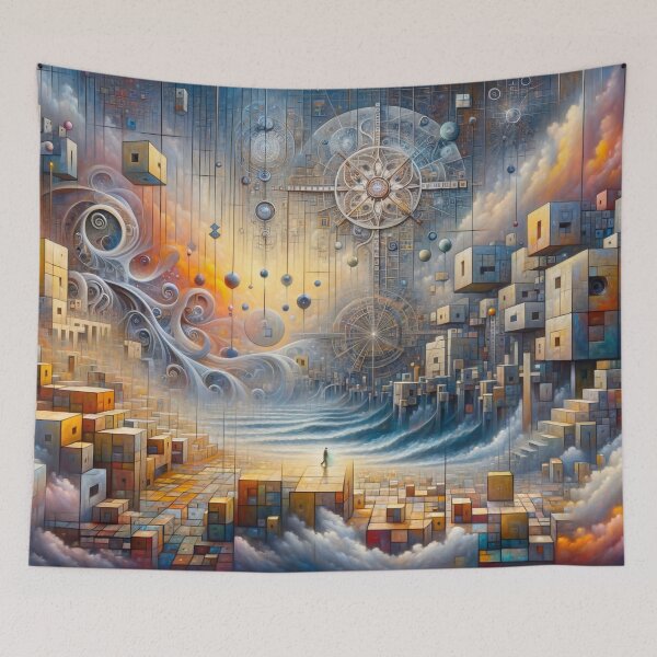 Item preview, Geometric Land designed and sold by M-Y-A-R-T-.