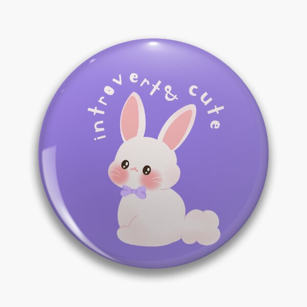 Aperçu de l'œuvre Lapin introverti et mignon créée et vendue par tinyfloofstar.