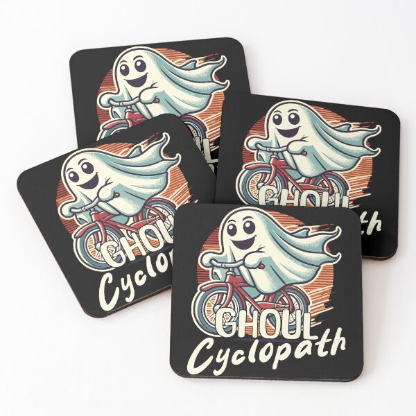 Item preview, Cycling Ghost Ghoul Cyclopath designed and sold by LuminOrb.