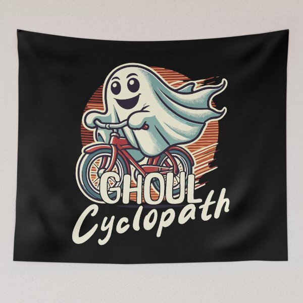 Item preview, Cycling Ghost Ghoul Cyclopath designed and sold by LuminOrb.