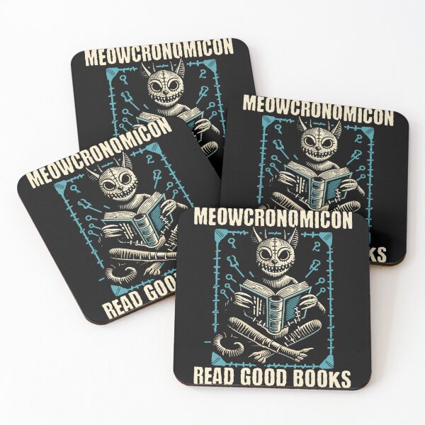 Item preview, Meowcronomicon Read Good Books designed and sold by LuminOrb.