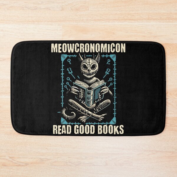 Item preview, Meowcronomicon Read Good Books designed and sold by LuminOrb.