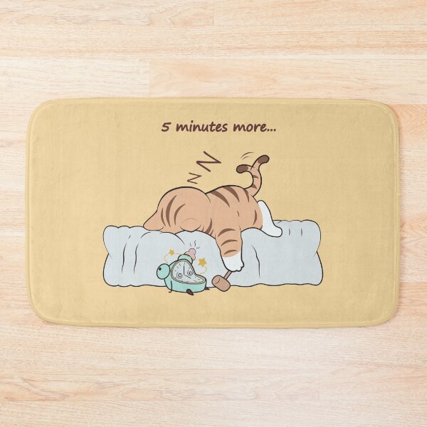 Item preview, 5 Minutes More - Lazy Cat designed and sold by Faissal Thomass.
