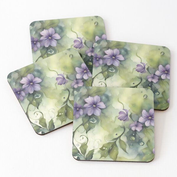 Item preview, Purple Flower Vine designed and sold by CalmnessbyChoice.