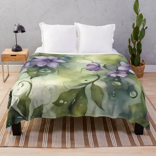 Item preview, Purple Flower Vine designed and sold by CalmnessbyChoice.