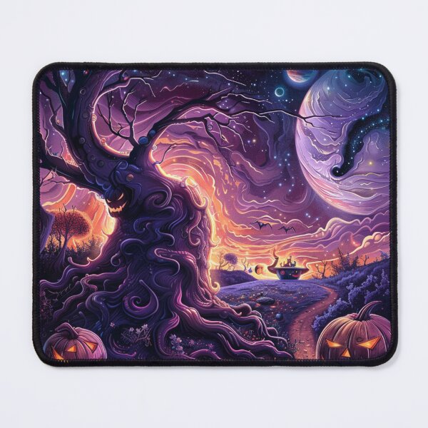 Item preview, Cosmic Halloween Path designed and sold by EndOfRainbowArt.