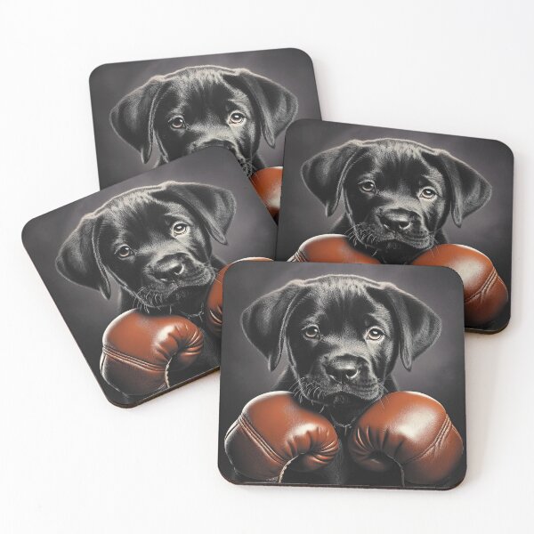 Item preview, Cute Labrador with a Knock Out Punch designed and sold by StuART Creations.