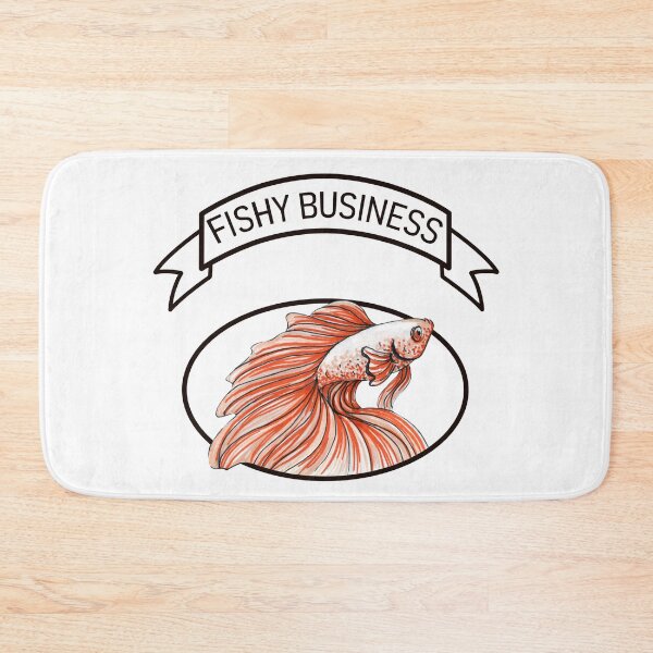 Item preview, "Fishy Business" Betta Fish I designed and sold by Natasha  Lay.