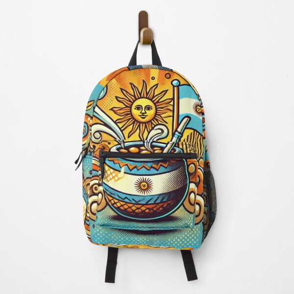 Item preview, Argentine Mate with Sun and Flag designed and sold by Da_ Crescente.