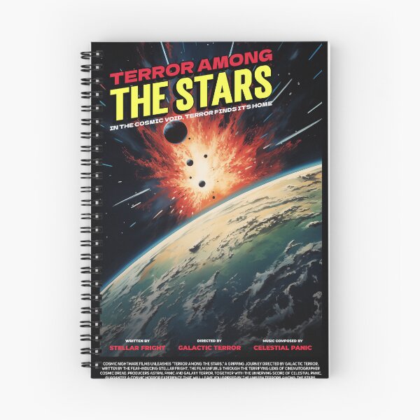 Item preview, Terror among the stars designed and sold by Beyond The Veil.