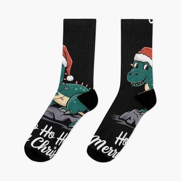 Item preview, Festive Dinosaur in Santa Hat Christmas designed and sold by PupnkittyMania ⭐⭐⭐⭐⭐.