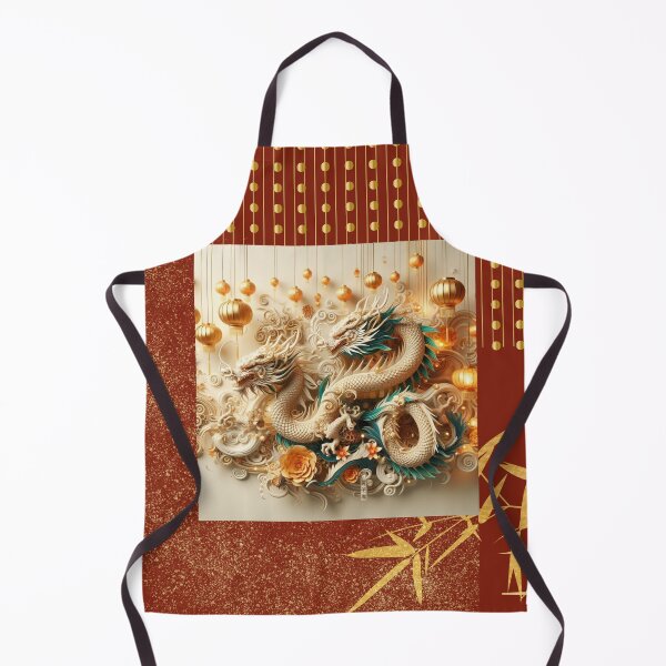 Item preview, Fantasy Dragon zodiac ushering Lunar New Year (silvergoldvisionary) designed and sold by SGVisionary.