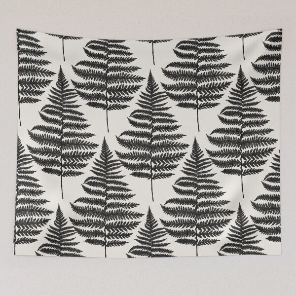 Item preview, Black Ink Watercolor Fern for Plants Lovers. Modern Illustration designed and sold by helga-wigandt.