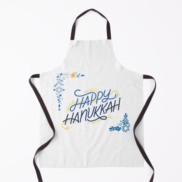 Item preview, Happy Hanukkah and Flower designed and sold by Kingkham-Design.