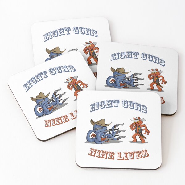 Item preview, Eight Guns, Nine Lives designed and sold by blaiddrwg.