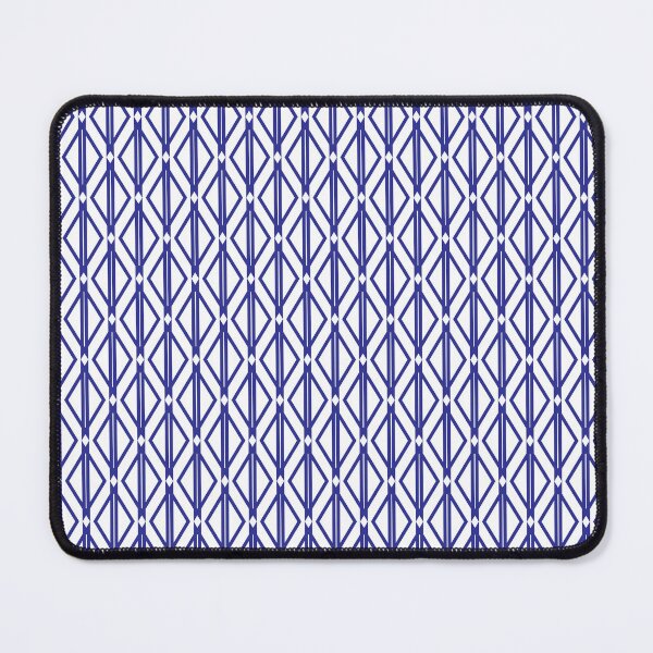Item preview, Blue diamond geometric pattern designed and sold by RuthB-Design.
