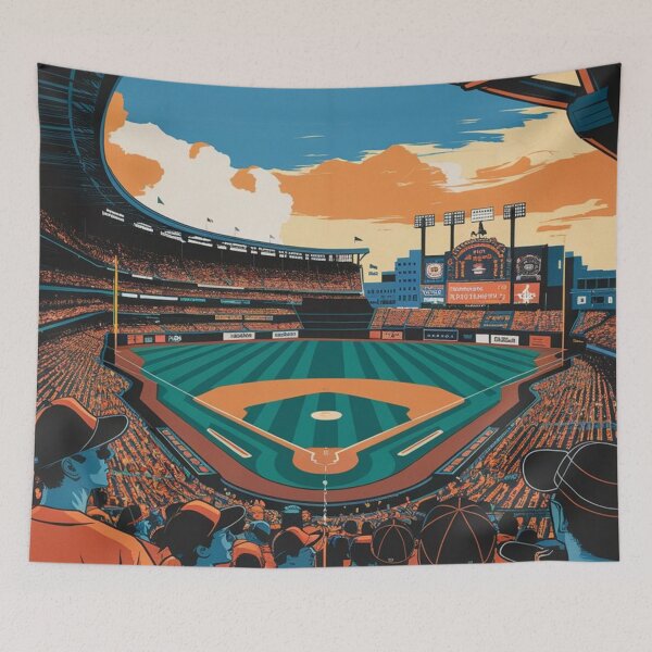 Item preview, Baltimore Vintage Travel Poster designed and sold by TravelerRat.