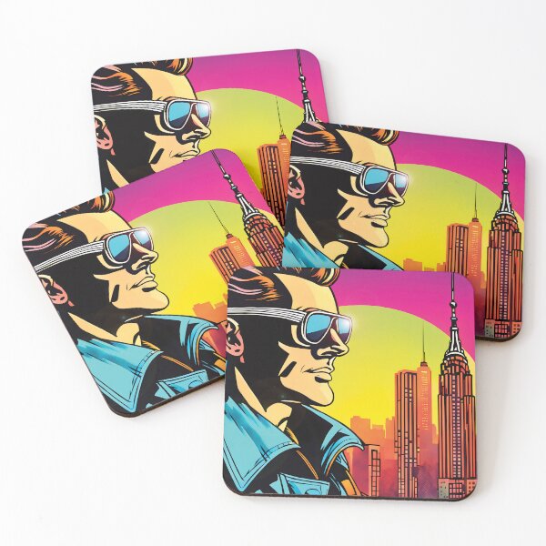 Item preview, Retro 1940's Man 001 - New York City Explorer designed and sold by QuarterMoon.
