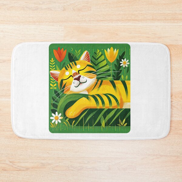 Item preview, Sticker T-shirt Design: SLEEPING CAT designed and sold by ForeverPrintsOK.