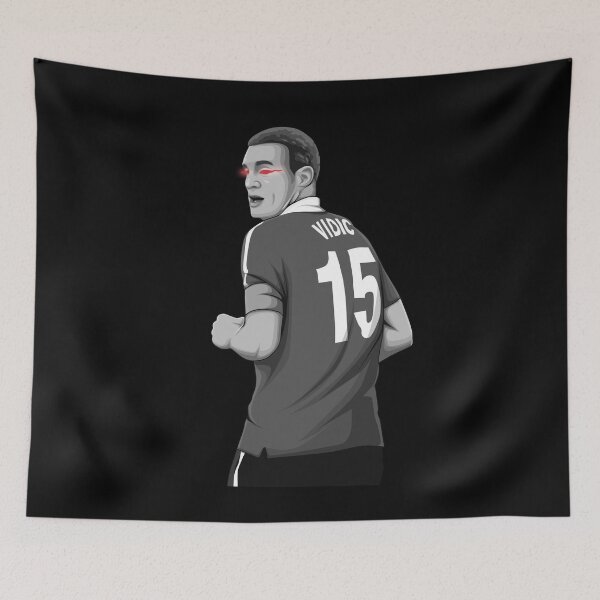 Item preview, Nemanja Vidic Black and White Version. designed and sold by Aldduardo.