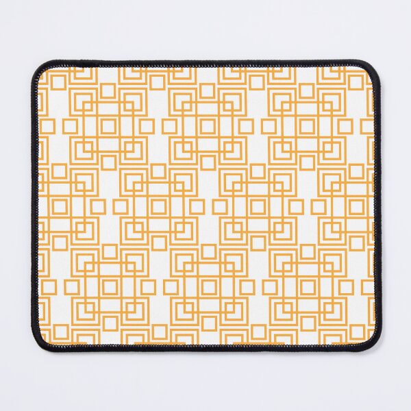 Item preview, Yellow square geometric pattern designed and sold by RuthB-Design.