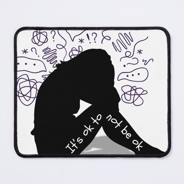 Item preview, It's Ok to Not Be Ok designed and sold by DotMoCreations.