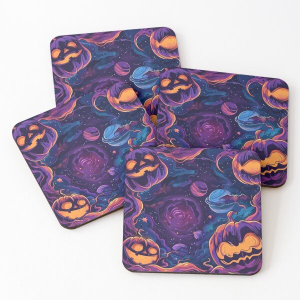 Item preview, Pumpkin Galaxy Gathering designed and sold by EndOfRainbowArt.