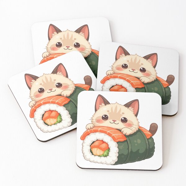 Item preview, Sushi Siamese Surprise designed and sold by WildlifeInc.