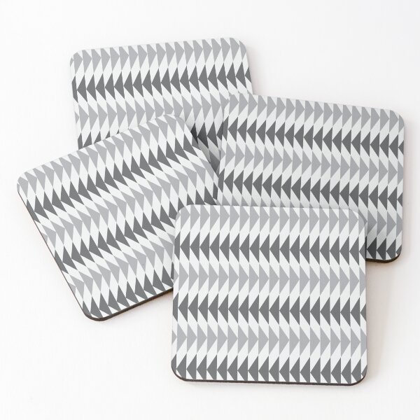 Item preview, Grey triangle pattern designed and sold by RuthB-Design.