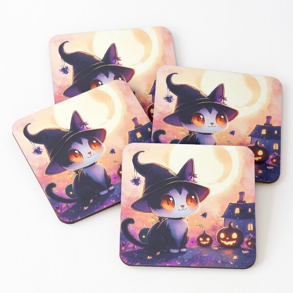 Item preview, Playful Halloween Kitty designed and sold by keomany.