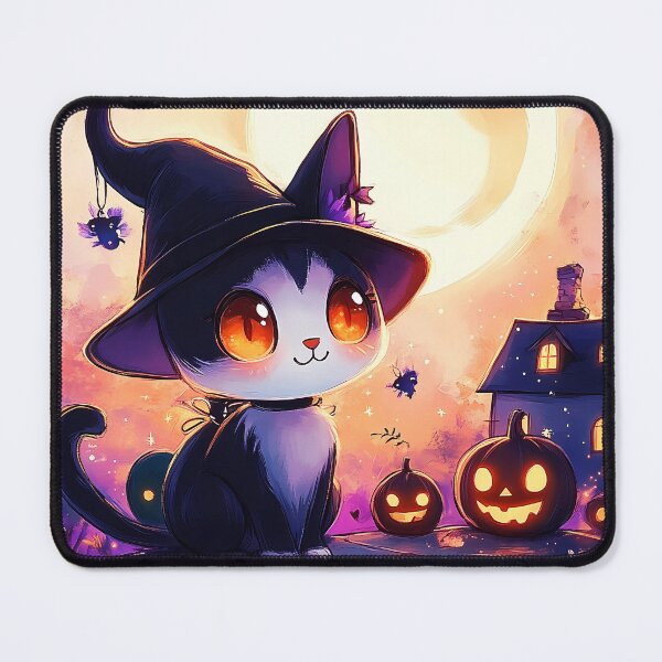 Item preview, Playful Halloween Kitty designed and sold by keomany.