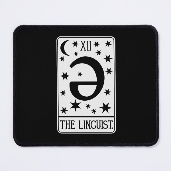 Item preview, The Linguist Tarot Card - Linguistics - BW 2 designed and sold by isstgeschichte.