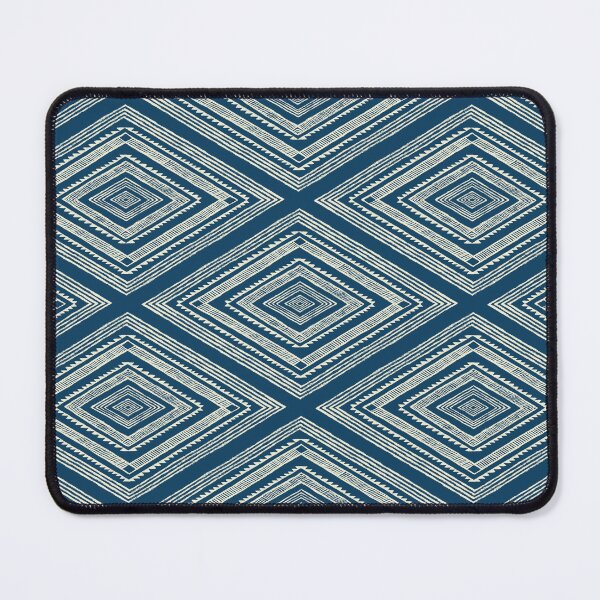 Item preview, Peruvian Textiles - Diamonds (Indigo Ground) designed and sold by IZANAMI By Akane Yabushita.