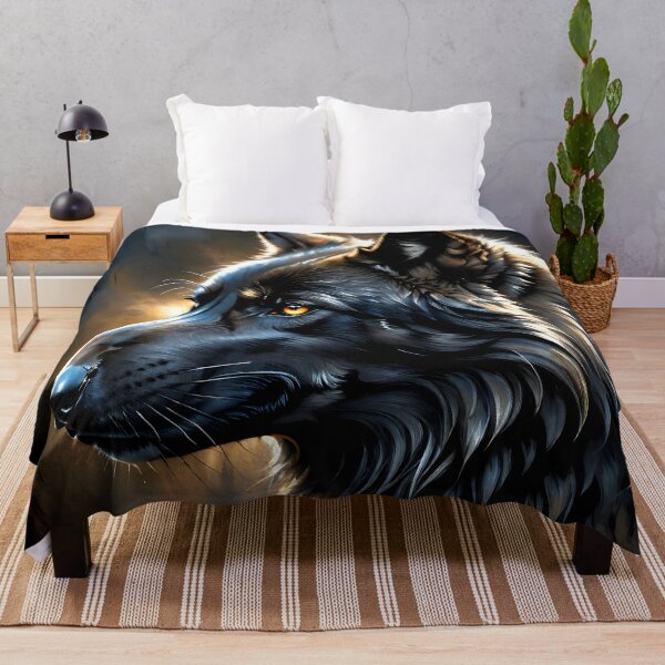 Item preview, Black Wolf 7 designed and sold by deep-sea-birds.