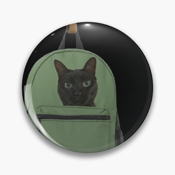 Item preview, Hallie backpack, black cat  designed and sold by Lauracolleen3.