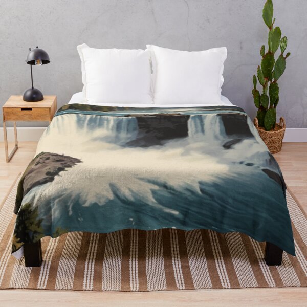 Item preview, 002 Vintage Niagara Falls Poster Design designed and sold by Alexis Art Collection.