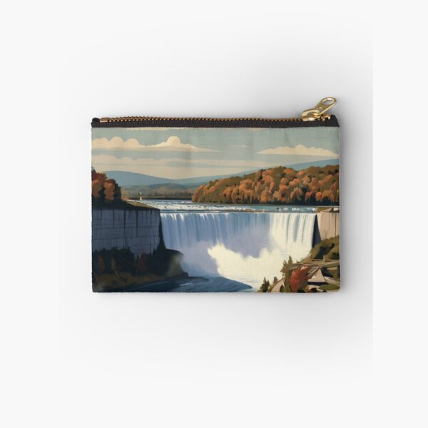 Item preview, 003 Vintage Niagara Falls Poster Design designed and sold by Alexis Art Collection.