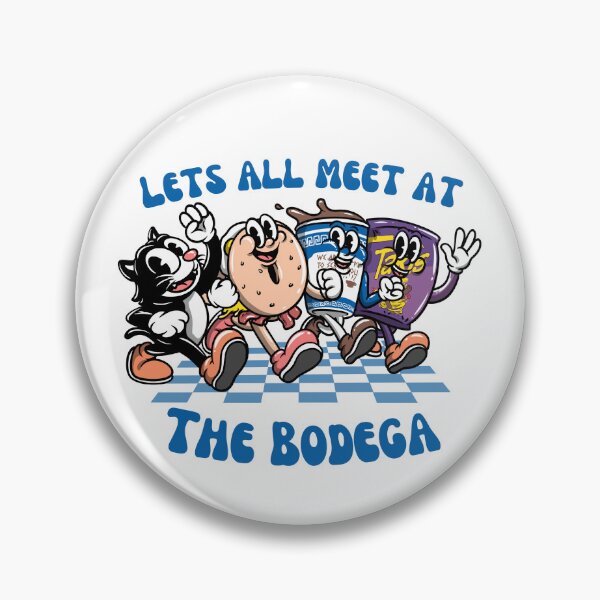 Item preview, Lugar de reunión de gatos y amigos en Bodega de Nueva York designed and sold by Bodega Cats of New York.