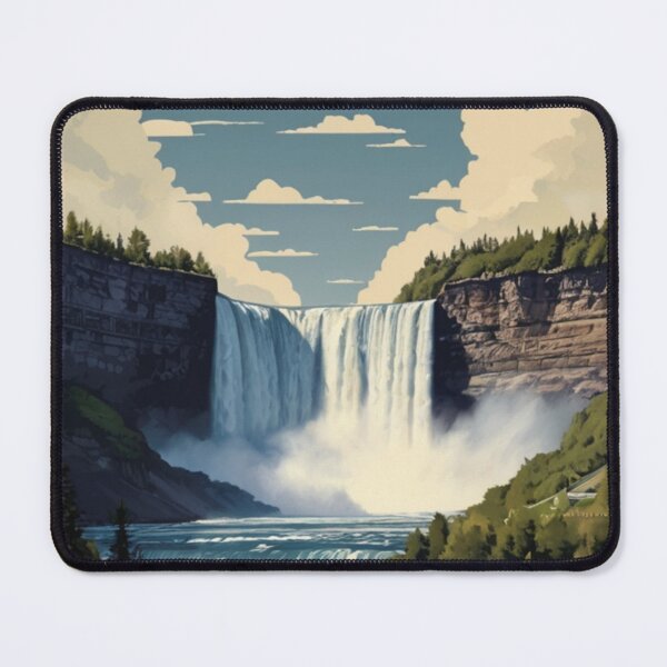 Item preview, 004 Vintage Niagara Falls Poster Design designed and sold by Alexis Art Collection.