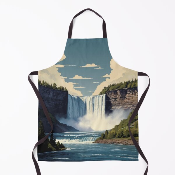 Item preview, 004 Vintage Niagara Falls Poster Design designed and sold by Alexis Art Collection.