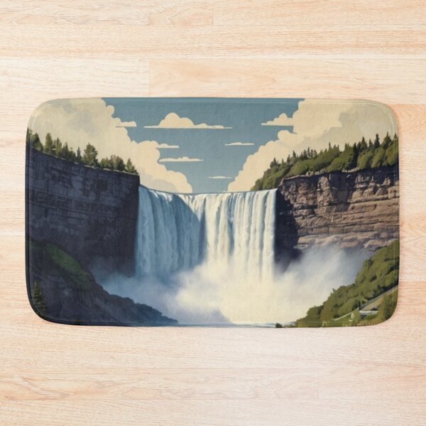Item preview, 004 Vintage Niagara Falls Poster Design designed and sold by Alexis Art Collection.
