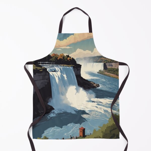 Item preview, 005 Vintage Niagara Falls Poster Design designed and sold by Alexis Art Collection.