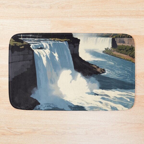 Item preview, 005 Vintage Niagara Falls Poster Design designed and sold by Alexis Art Collection.