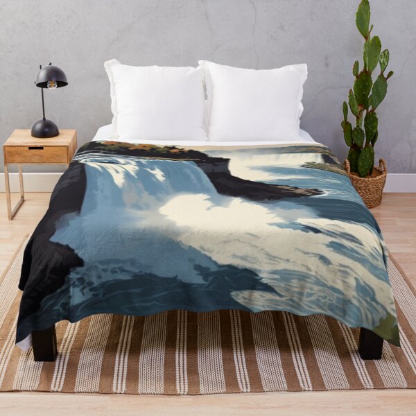 Item preview, 005 Vintage Niagara Falls Poster Design designed and sold by Alexis Art Collection.