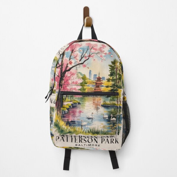 Item preview, Baltimore Vintage Travel Poster designed and sold by TravelerRat.