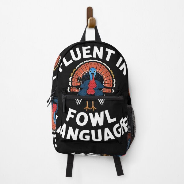 Item preview, Funny Fluent In Fowl Language designed and sold by PupnkittyMania ⭐⭐⭐⭐⭐.
